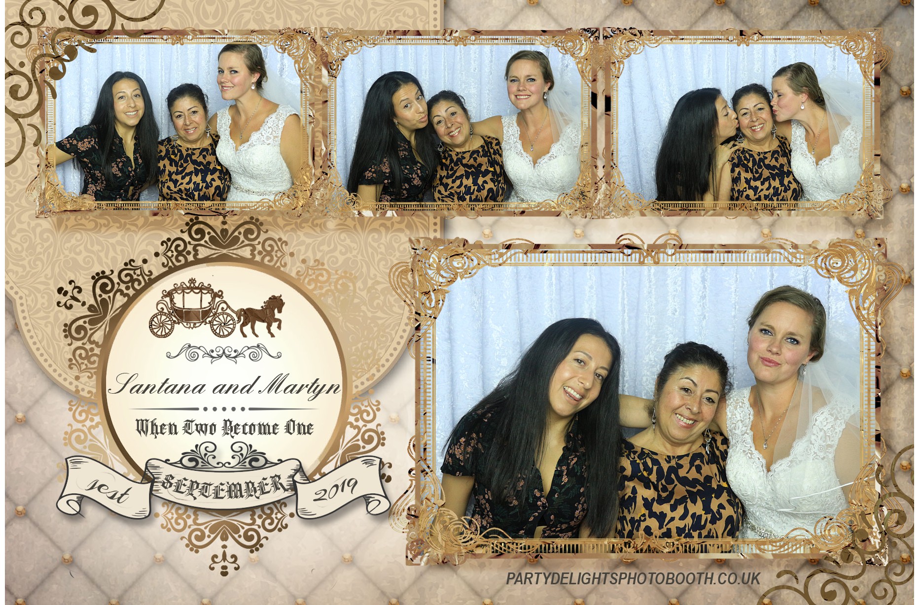 Martyn and Santana’s Wedding - Prints | View more photos from the event at gallery.partydelightsphotobooth.co.uk/u/PartyDelightsPhotoBooth/Martyn-and-Santana’s-Wedding-Prints
